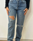 Jeans con Strappi