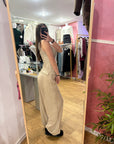 Lumina – Set elegante in maglia con top aderente e pantalone palazzo